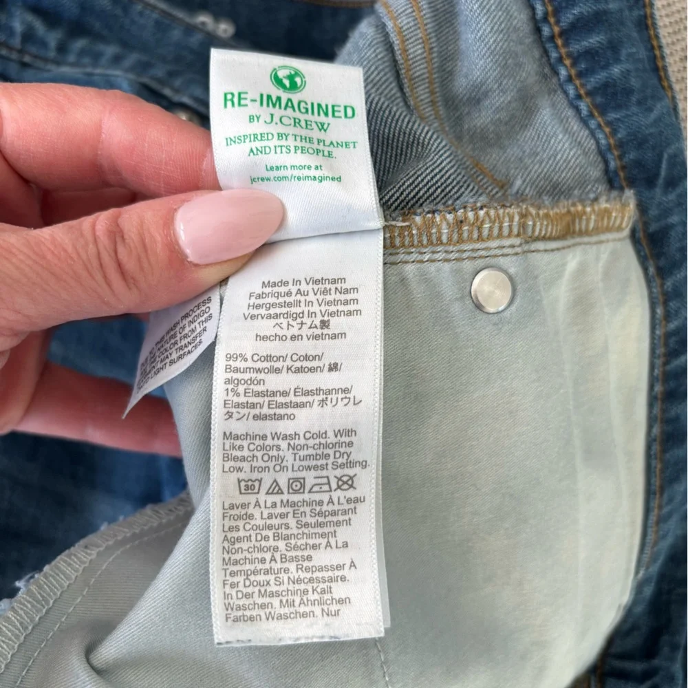 J. Crew Wide-Leg Trouser Jeans - Picture 5 of 8